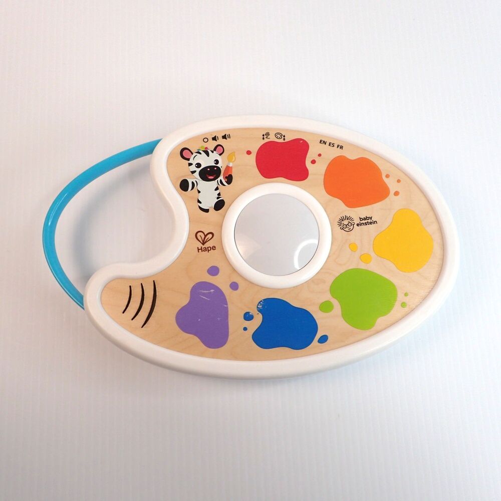 Baby Einstein Hape Playful Painter Magic Touch Color Palette Light Up Toy 6+ Mo